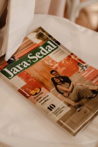 Personalised magazine, created by Hannah