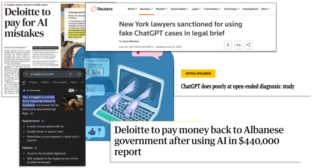 Why pay a writer when AI makes articles for free - Hannah's blog - AI writing, deloitte scandal
